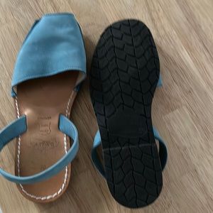 Suede leather sandals from famous Menorca/ LLONGA’S